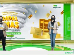 120 Orang Beruntung Dapat 1 Gram Tabungan Emas dari Pegadaian