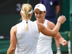 Wimbledon 2021: Barty Tumpas Kerber, Jumpa Pliskova di Final