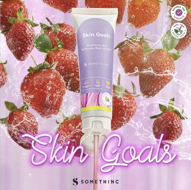 Skin Goals Brightening Glow Mask.