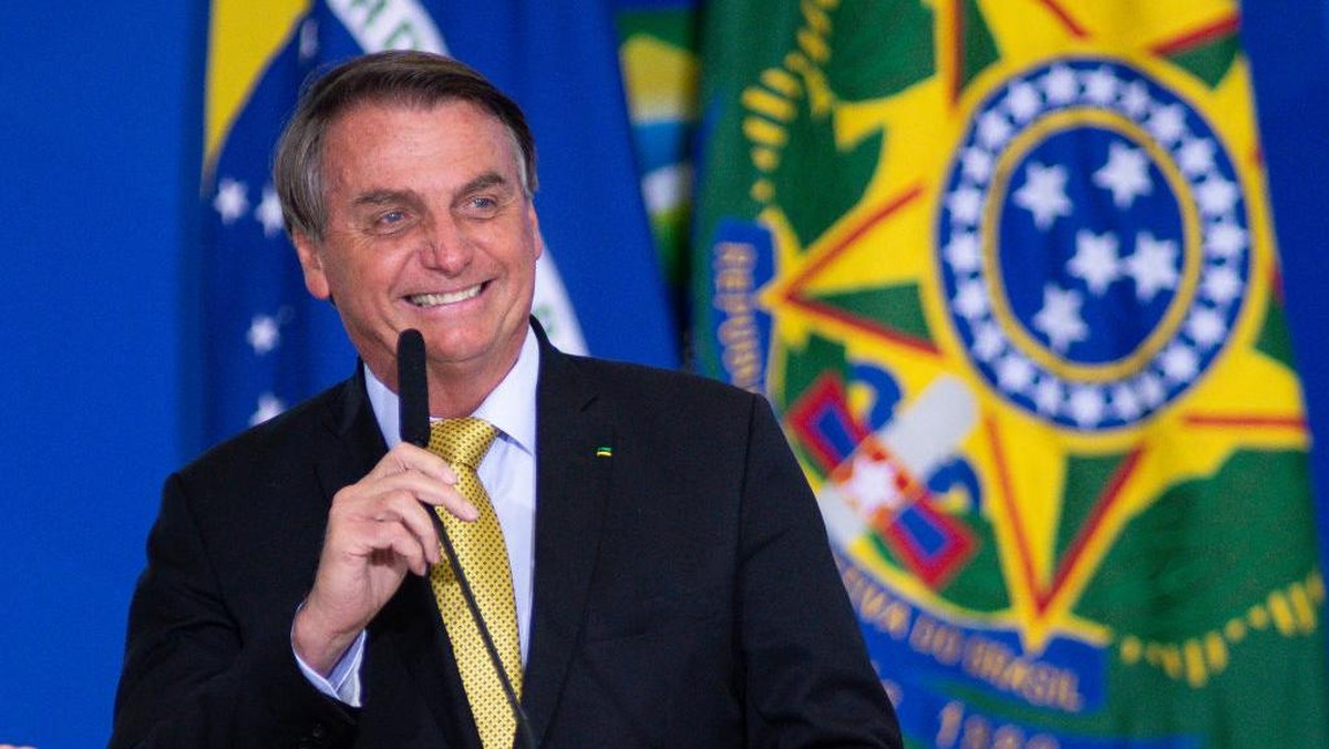 Presiden Brasil, Jair Bolsonaro, memprediksi Selecao menang 5-0 di final Copa America 2021. (Foto: Getty Images/Andressa Anholete)