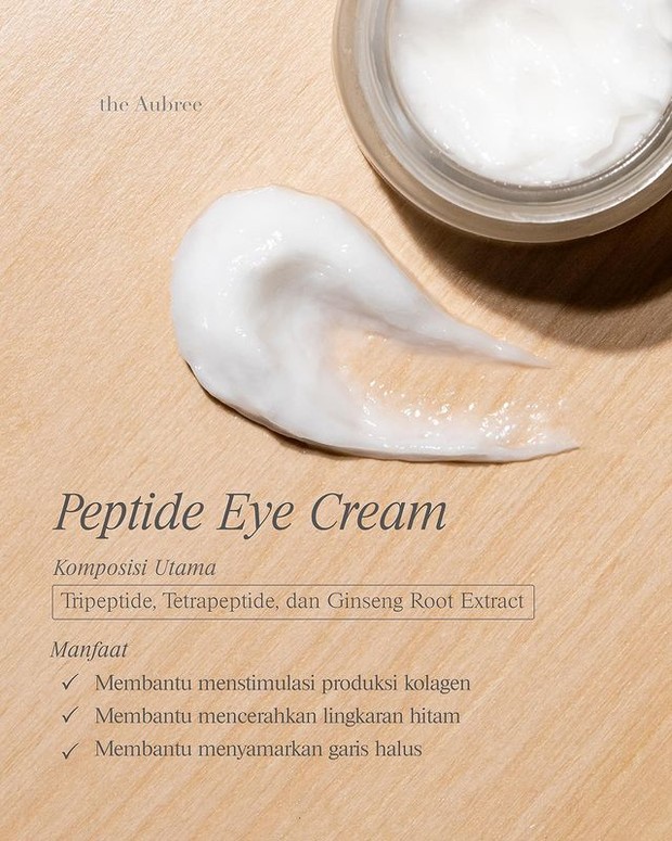 Kandungan Peptide Eye Cream