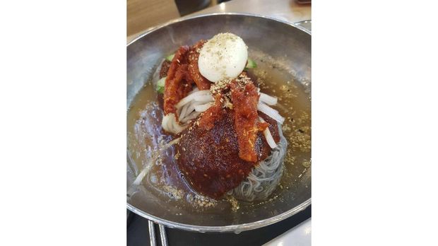 Kuliner Korea, kodarinaengmyeon meda Kuliner Korea, kodarinaengmyeon meda
