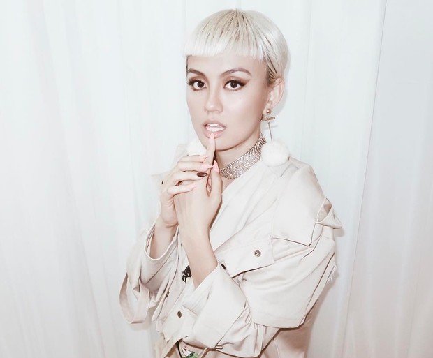 Pixy cut ala Agnez Mo/Foto: Instagram.com/agnezmo gaya rambut pendek