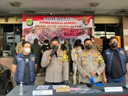 Geng Motor Penyerang Polisi Ditangkap, 2 Cewek Ikut Jadi Tersangka