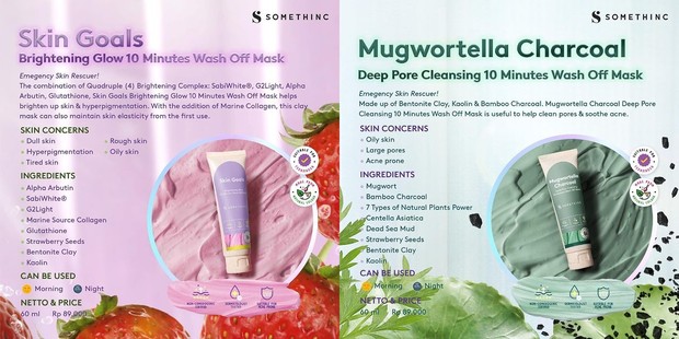 Somethinc Skin Goals & Mugwortella Charcoal