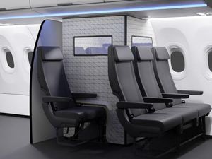 Airbus Desain Tenda Karantina Covid-19 buat Kabin Pesawat