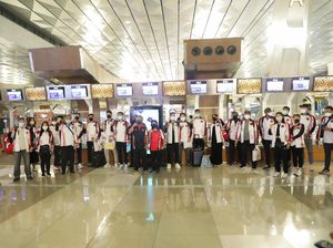 Tiba di Jepang, Kevin Sanjaya dkk Disambut KBRI Tokyo Tiba di Jepang, Kevin Sanjaya dkk Disambut KBRI Tokyo