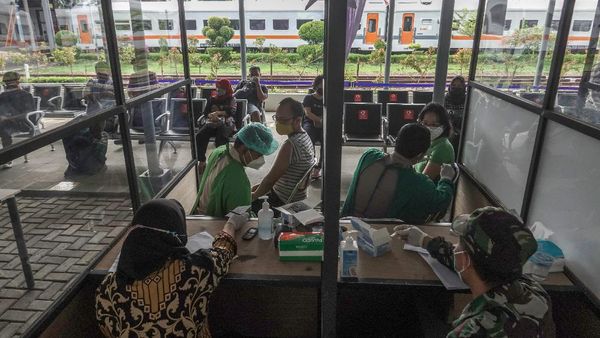 Stasiun Purwokerto Sediakan Vaksinasi Untuk Penumpang