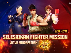 Main Free Fire dan Koleksi Item Eksklusif Kolaborasi Street Fighter V
