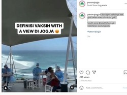 Sandiaga Puji Pengelola Wisata Vaksin With a View di Yogyakarta