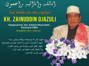 Pengasuh Ponpes Al-Falah Ploso Kediri Gus Dien Wafat Pengasuh Ponpes Al-Falah Ploso Kediri Gus Dien Wafat