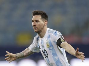 Final Copa America 2021: Messi Buru Trofi Pertama, Tatap Rekor Gol Pele Final Copa America 2021: Messi Buru Trofi Pertama, Tatap Rekor Gol Pele