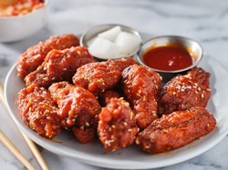 Resep Chicken Wings ala Korea Buat Camilan Nonton Bola
