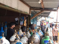 Pasokan Terbatas, Depot Oksigen di Minangkabau Batasi Jumlah Pelanggan
