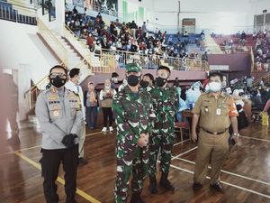 Target Herd Immunity, Kodam Jaya Gelar Vaksinasi Massal di 10 Titik Target Herd Immunity, Kodam Jaya Gelar Vaksinasi Massal di 10 Titik