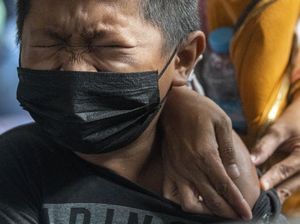Ekspresi Anak Ketika Dapat Giliran Divaksin