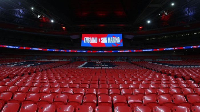 Wembley, Stadion Megah Pertandingan Inggris kontra Italia akan tersaji pada babak final Euro 2020. Laga tersebut akan berlangsung di Stadion Wembley, Inggris pada Minggu (11/7) waktu setempat atau Senin (12/7) dini hari WIB.