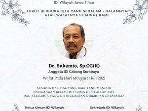 Bertambah 6, 21 Dokter di Jatim Meninggal Terpapar COVID-19 Bertambah 6, 21 Dokter di Jatim Meninggal Terpapar COVID-19
