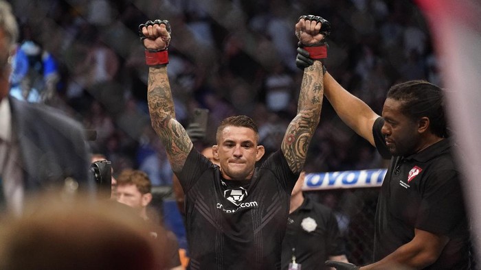 Pujian Khabib Nurmagomedov Untuk Dustin Poirier (AP)