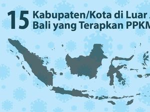 PPKM Darurat Diperluas ke Luar Jawa-Bali, Ini Daftar 15 Wilayahnya