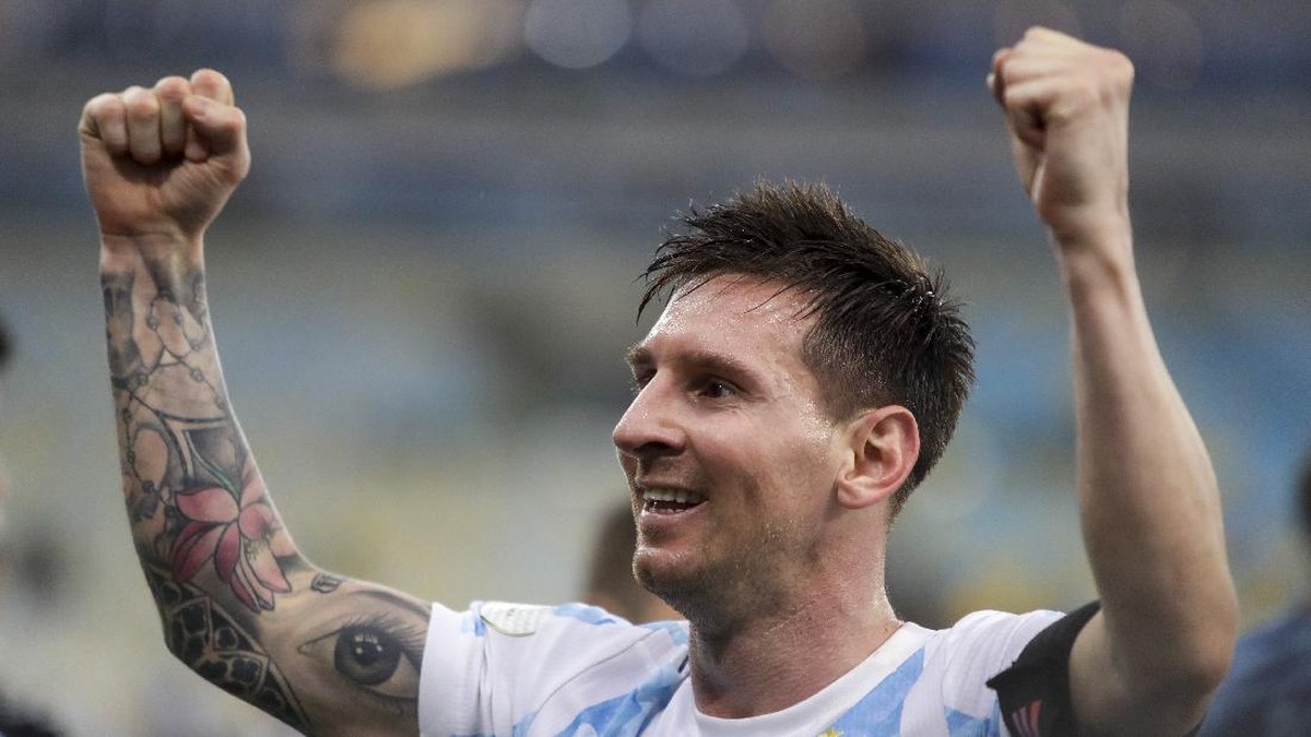 Top Skor Copa America 2021: Lionel Messi dan Luis Diaz Paling Subur. Foto: AP/Bruna Prado