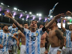 Argentina dan Messi Juara Copa America, Netizen Gegap Gempita