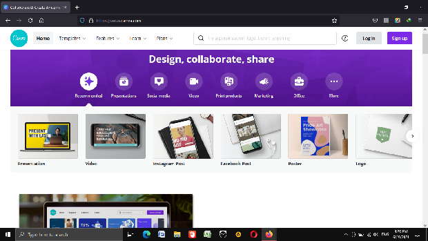 Membuat konten dengan canva/Siti Mukaromah content creator, pejuang konten