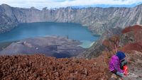 Cantiknya Rinjani yang Enggak Bikin Bosan