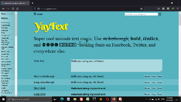 Mengubah tampilan font/Siti Mukaromah content creator. pejuang konten