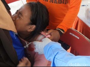 Momen Siswa SD-SMP Menangis saat Divaksin