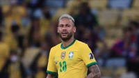 Neymar kesulitan menahan air mata usai laga di Maracana. (Foto: Getty Images/Buda Mendes)