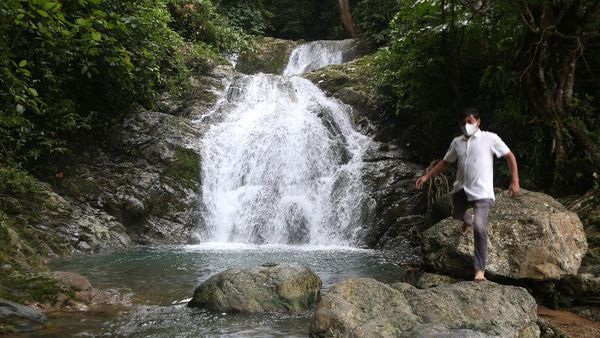 Air Terjun Tingkat Tujuh di Aceh Tetap Buka dengan Prokes Ketat