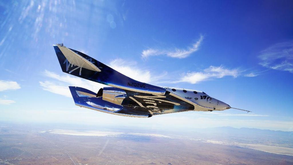 VSS Unity, Pesawat Canggih yang Lesatkan Richard Branson ke Antariksa