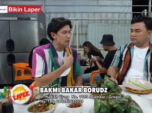 Bikin Laper: Dimas Beck Cicipi Bakmi Bakar yang Sedap Aromanya Bikin Laper: Dimas Beck Cicipi Bakmi Bakar yang Sedap Aromanya