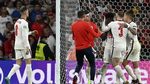 Foto Air Mata Saka Usai Donnarumma Tangkap Bola