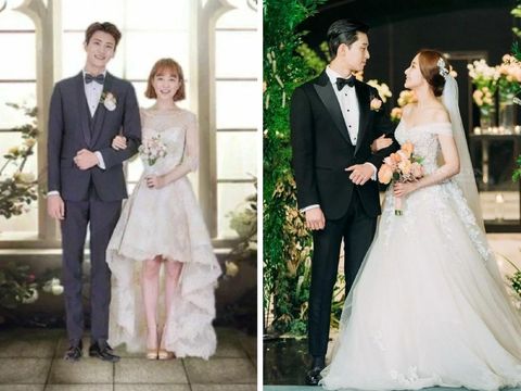 Contek gaun pernikahan cantik dan elegan seperti drama Korea (Gaun Pernikahan Modern/Foto: weddingmarket.com)
