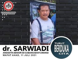 3 Dokter Meninggal dan 140 Nakes di Banyuwangi Terpapar COVID-19