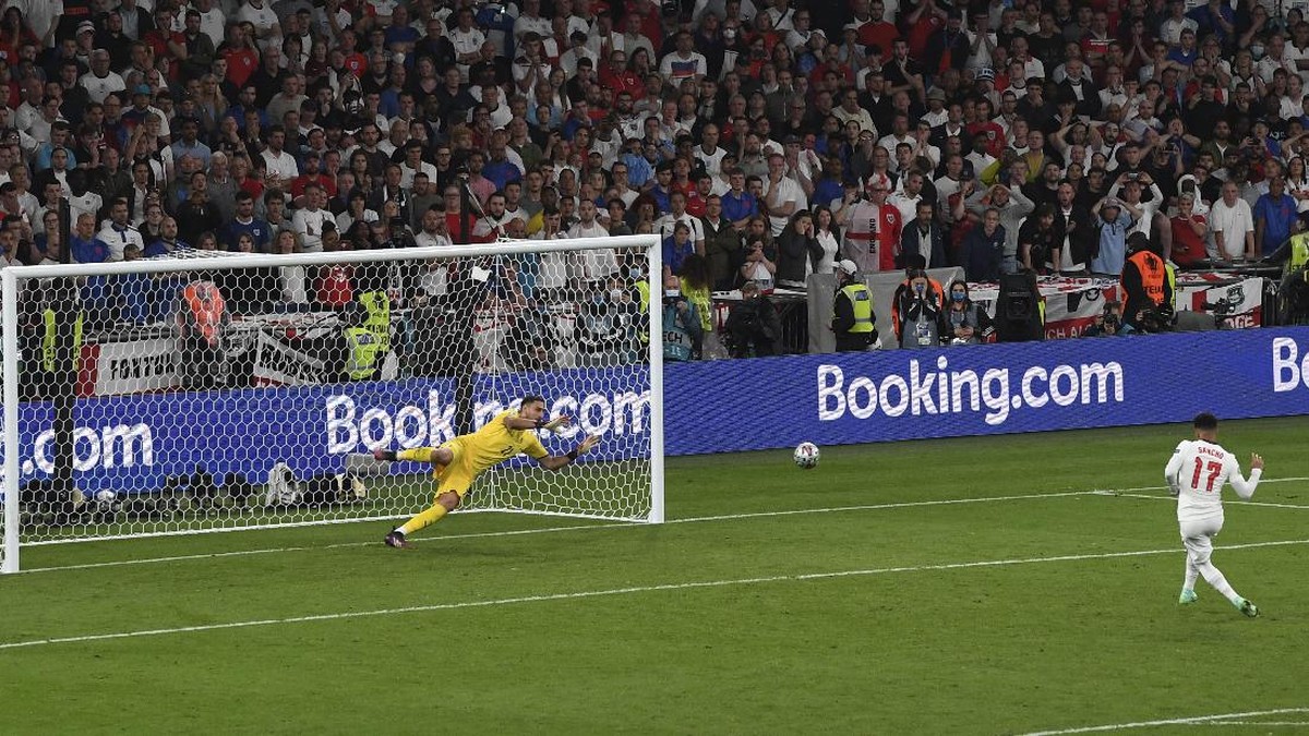 Inggris masih buruk dalam hal adu penalti (AP/Facundo Arrizabalaga)