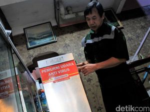 Keren! Warga Bandung Ciptakan Alat Pemurni Udara Anti COVID-19 Keren! Warga Bandung Ciptakan Alat Pemurni Udara Anti COVID-19