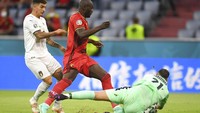 Selama ajang EURO 2020 Donnarumma bermain selama 719 menit, mencatatkan 3 cleen Sheet, kebobolan 4 gol dan melakukan penyelamatan sebanyak 9 kali. (Andreas Gebert/Pool Photo via AP)  