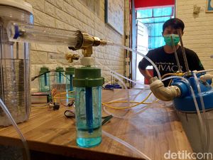 Solusi Krisis Oksigen Medis, Pria Cimahi Ciptakan Oxygen Maker