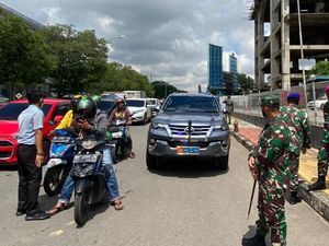 Hari Pertama PPKM Darurat di Batam, Seribu Lebih Kendaraan Diputar Balik
