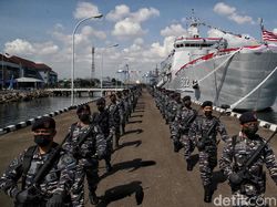 Potret Peresmian Kapal Terbaru KRI Teluk Youtefa 522 TNI AL