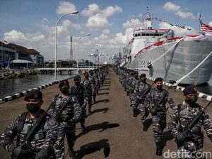Potret Peresmian Kapal Terbaru KRI Teluk Youtefa 522 TNI AL Potret Peresmian Kapal Terbaru KRI Teluk Youtefa 522 TNI AL