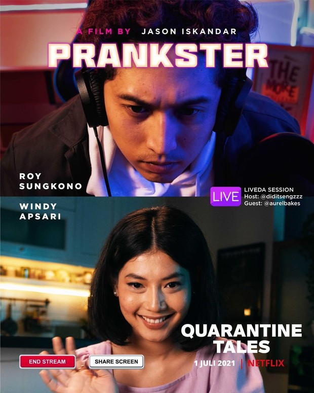Prankster dalam film Quarantine Tales