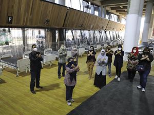 Fasilitas RS Lapangan Tembak Surabaya Dinilai Ideal Rawat Pasien Corona