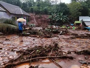 Banjir Bandang Terjang 4 Desa dari 3 Kecamatan di Konawe Utara Sultra