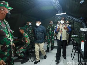 RS Lapangan Didirikan di Kota Malang, Mampu Tampung 100 Pasien COVID-19 RS Lapangan Didirikan di Kota Malang, Mampu Tampung 100 Pasien COVID-19