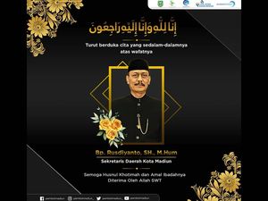 Sekda Kota Madiun Meninggal Positif COVID-19