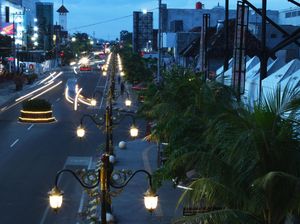 Madiun Sunyi Sepi saat PPKM Darurat